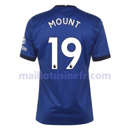 Maillot de Foot Chelsea Mason Mount 19 Domicile 2020-21